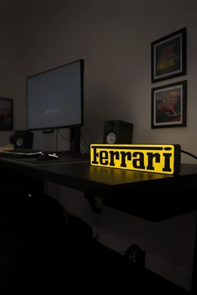 Ferrari Tasarımlı Dekoratif Aydınlatma - Resim 2