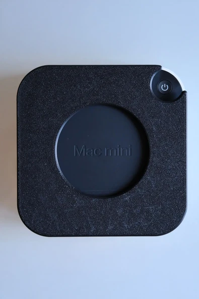 Mac Mini İçin Minimalist Masaüstü Standı - Resim 4