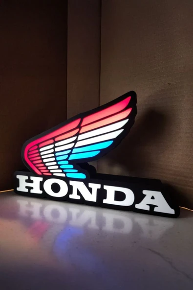 Honda Tasarımlı Dekoratif Aydınlatma Gece Lambası ürün görseli 1