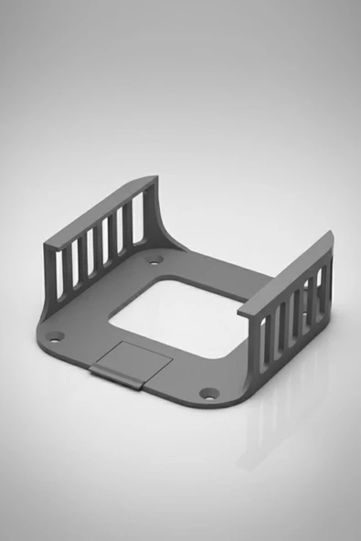 Mac Mini M4 Masa Montaj Aparatı Gri (VESA Uyumlu) ürün görseli 1