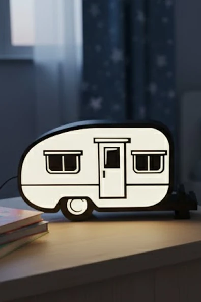Karavan Tasarımlı Dekoratif Aydınlatma - Resim 2