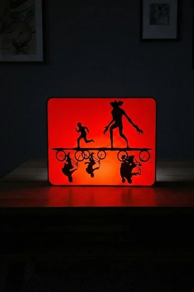 Stranger Things Tasarımlı Dekoratif Aydınlatma ürün görseli 1
