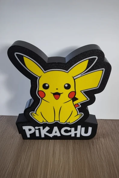 Pikachu Dekoratif LED Aydınlatma - Resim 2