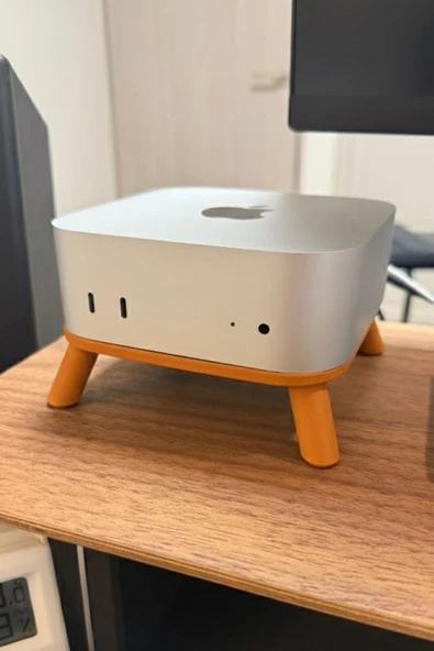 Mac Mini M4 Masaüstü Stand Turuncu ürün görseli 1
