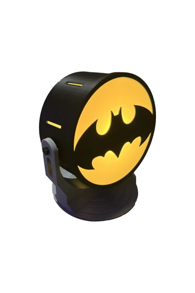 Batman Logolu Gece Lambası - Resim 5