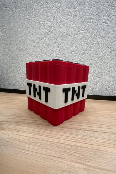 Minecraft TNT Tasarımlı Kumbara - Resim 2