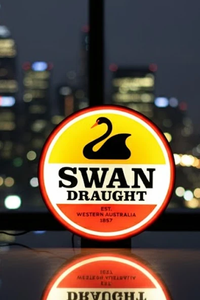 Swan Draught Tasarımlı Dekoratif Aydınlatma ürün görseli 1