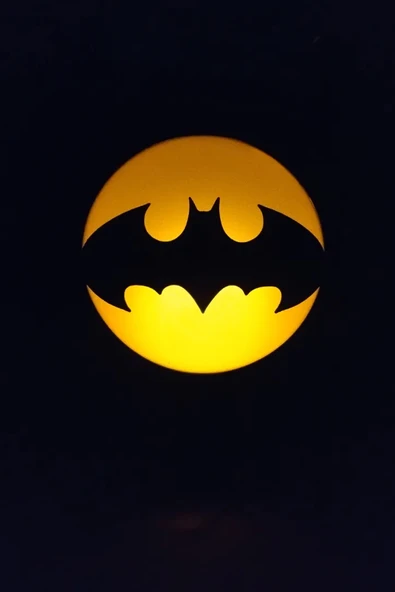 Batman Logolu Gece Lambası - Resim 4