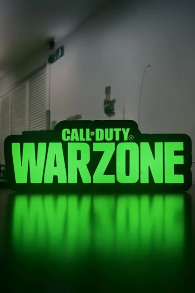 Call Of Duty Warzone Tasarımlı Gece Lambası ürün görseli 1