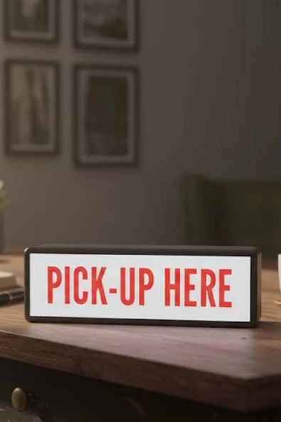 Pick-Up Here / Buradan Al Tasarımlı Dekoratif Aydınlatma ürün görseli 1