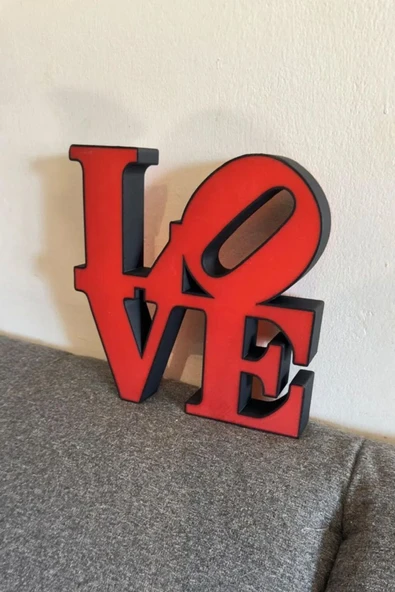 Love Tasarımlı Gece Lambası ürün görseli 1