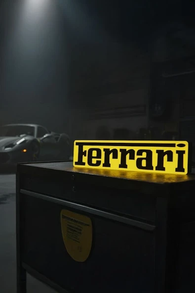 Ferrari Tasarımlı Dekoratif Aydınlatma - Resim 3