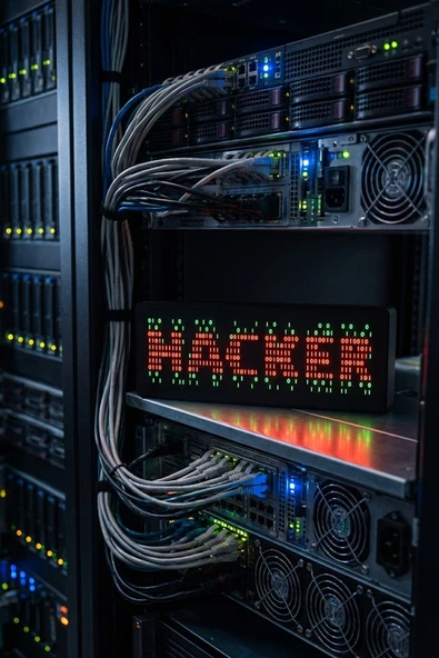 Hacker Tasarımlı Dekoratif Aydınlatma (23x9cm) ürün görseli 1