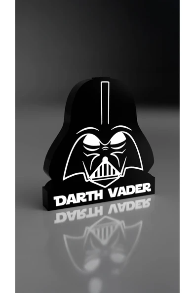 Darth Vader Dekoratif Aydınlatma LED Gece Lambası - Resim 3