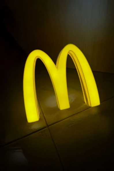 Mc Donald's Tasarımlı Dekoratif Aydınlatma ürün görseli 1