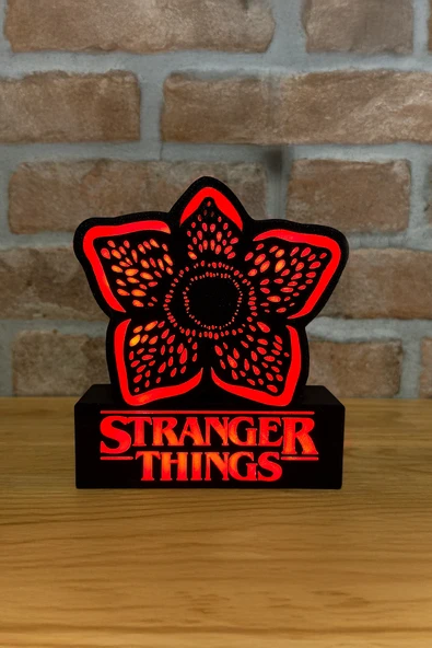 Stranger Things Tasarımlı Modern Aydınlatma - Resim 4