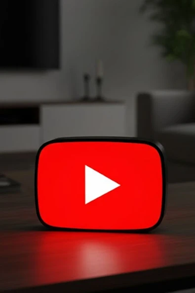 Youtube Logolu Dekoratif Aydınlatma LED - Resim 2