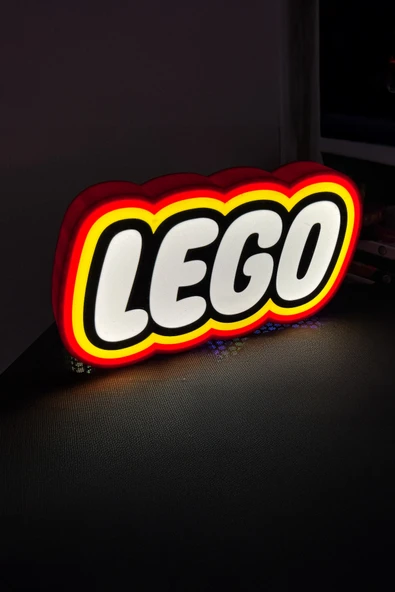 Lego Tasarımlı Dekoratif Aydınlatma Gece Lambası (26x14cm) ürün görseli 1