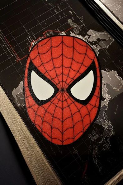 Spider-Man Tasarımlı Gece Lambası - Resim 4