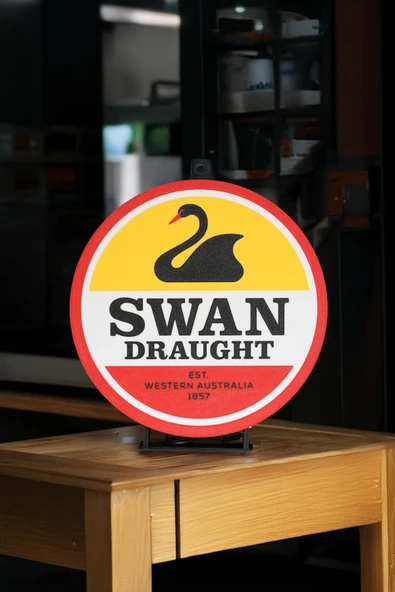 Swan Draught Tasarımlı Dekoratif Aydınlatma - Resim 3