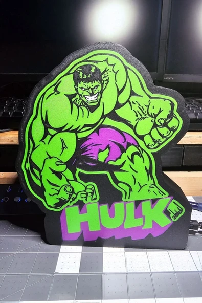 Hulk Tasarımlı Gece Lambası - Resim 2