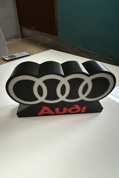 Audi Logolu Dekoratif Aydınlatma - Resim 3