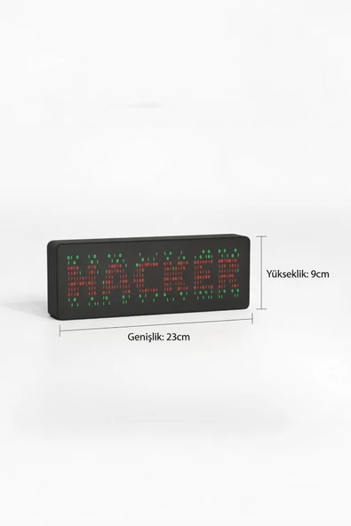 Hacker Tasarımlı Dekoratif Aydınlatma (23x9cm) - Resim 4
