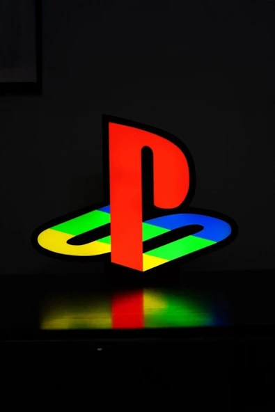 Playstation PS1 Tasarımlı Gece Lambası Dekoratif Aydınlatma ürün görseli 1
