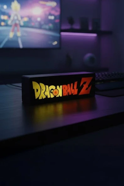 Dragon Ball Z Tasarımlı Dekoratif Aydınlatma ürün görseli 1