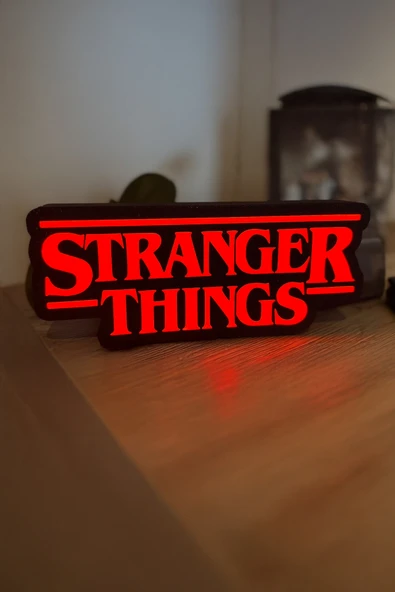 Stranger Things Tasarımlı LED Aydınlatma - Resim 2