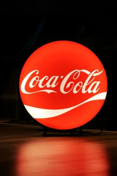 Coca Cola Tasarımlı Dekoratif Aydınlatma Gece Lambası ürün görseli 1