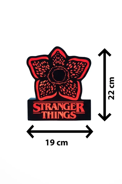 Stranger Things Tasarımlı Modern Aydınlatma - Resim 5