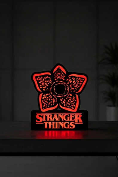 Stranger Things Tasarımlı Modern Aydınlatma - Resim 2