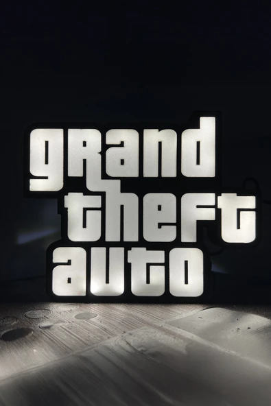 Grand Theft Auto GTA Dekoratif LED Aydınlatma ürün görseli 1