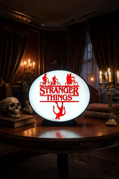 Stranger Things Tasarımlı Dekoratif LED Aydınlatma ürün görseli 1