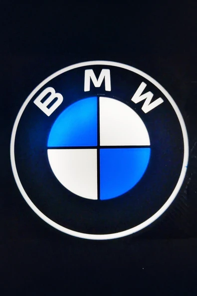 BMW Logolu LED Gece Lambası - Resim 4