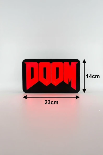 Doom Tasarımlı Dekoratif Aydınlatma - Resim 3