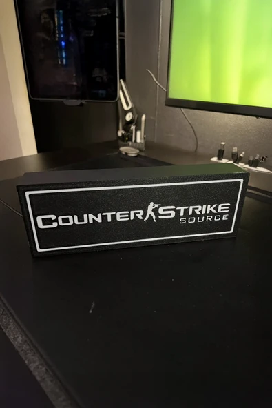 Counter Strike Source Dekoratif Aydınlatma LED Gece Lambası - Resim 2