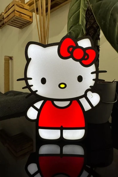 Hello Kitty Tasarımlı Gece Lambası ürün görseli 1