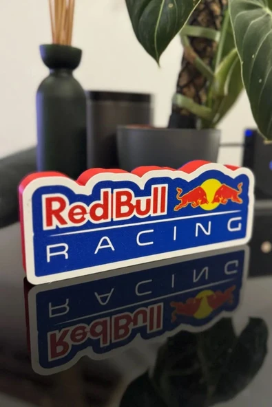 Red Bull Racing Dekoratif Gece Lambası - Resim 4