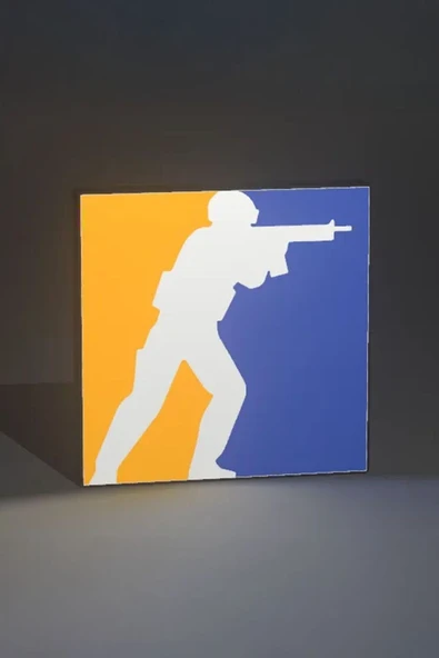 Counter Strike CSGO Tasarımlı Gece Lambası ürün görseli 1