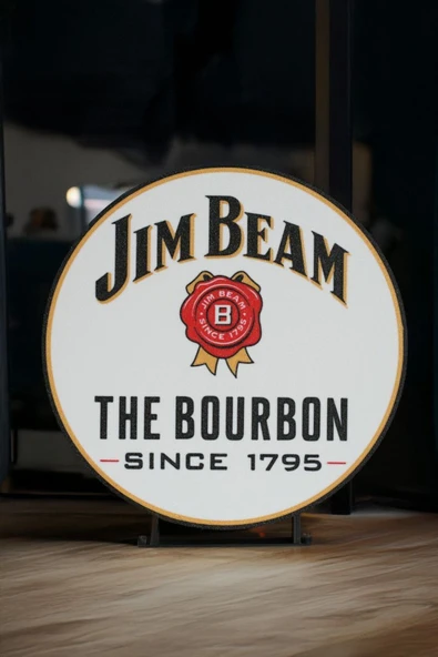 Jim Beam Tasarımlı Gece Lambası Dekoratif Aydınlatma ürün görseli 1