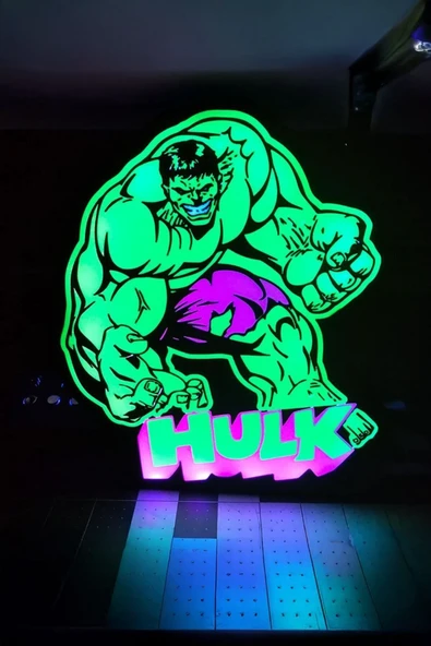 Hulk Tasarımlı Gece Lambası ürün görseli 1