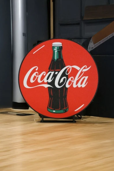 Coca Cola Tasarımlı Gece Lambası - Resim 2