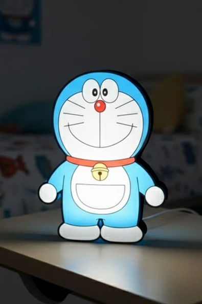 Doraemon Tasarımlı Dekoratif Aydınlatma ürün görseli 1