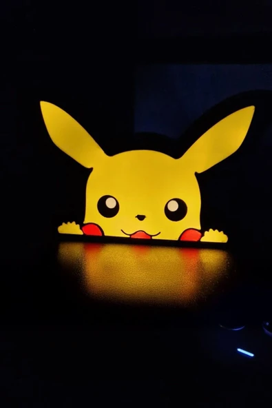 Pikachu Tasarımlı Gece Lambası - Resim 2