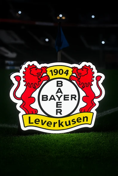 Bayer Leverkusen 04 Tasarımlı Dekoratif Aydınlatma Gece Lambası ürün görseli 1