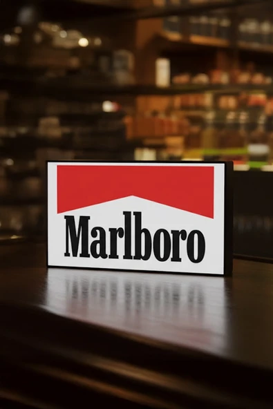 Marlboro Tasarımlı Dekoratif Aydınlatma ürün görseli 1