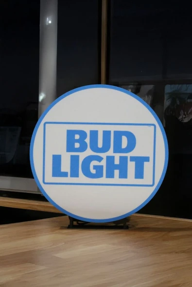 Bud Light Tasarımlı Gece Lambası - Resim 2