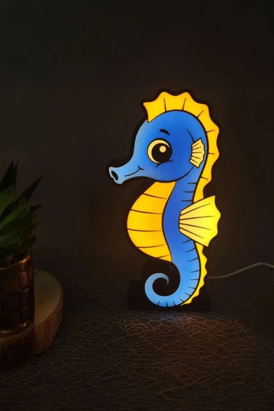 Denizatı Tasarımlı Dekoratif Gece Lambası ürün görseli 1